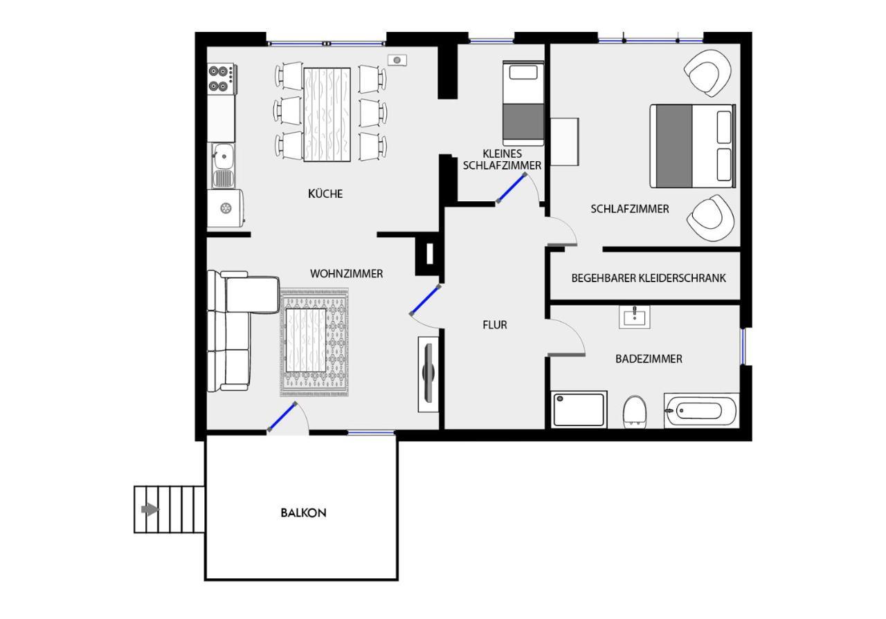 Ferienwohnung Zur Alten Ziegelei Bad Emstal Dış mekan fotoğraf